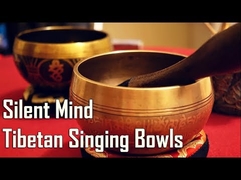 Silent Mind Tibetan Singing Bowls (ASMR Relaxation & Meditation)