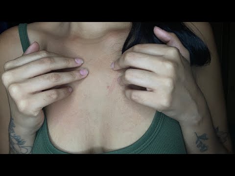 Skin Scratching Asmr (Collarbone Taps)