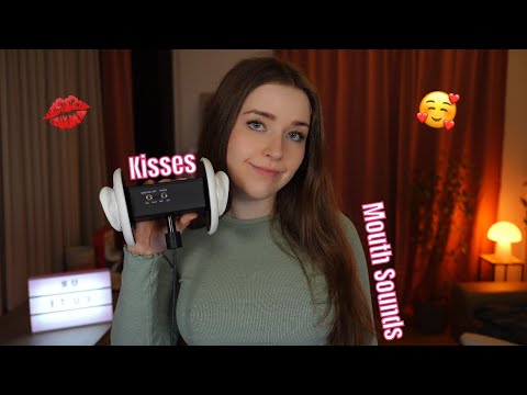 ASMR Gentle Mouth Sounds & Hand Movements 💕| (almost) No Talking