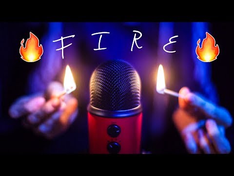 🔥 ASMR FIRE 🔥 matches, lighter and MORE! ❗ No talking ❗