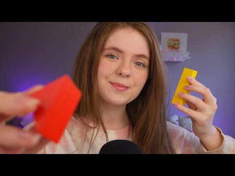 ASMR FAST & AGGRESSIVE WOODEN MAKEUP APPLICATION! With Wooden Blocks, Layered sounds & Visuals