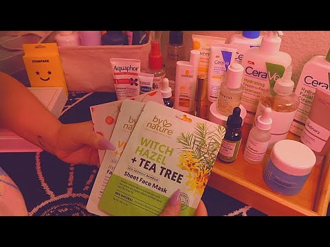 ASMR Show & Tell Skincare + Haircare 🧼 🧴Collections ✨Soft-Spoken