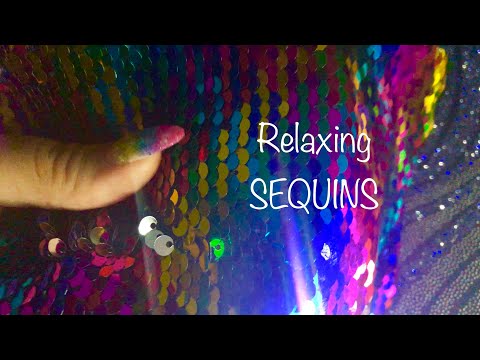 Beautiful Sequins Will Help You Relax & Fall Asleep [ASMR]