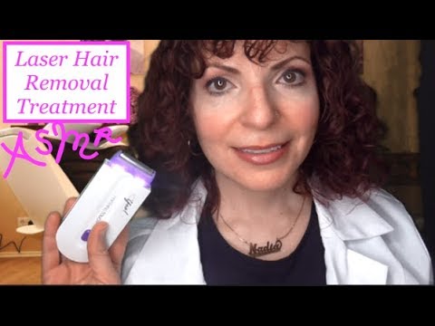 ASMR Roleplay Laser Facial Hair Removal Treatment (Light Triggers, Personal Attention)