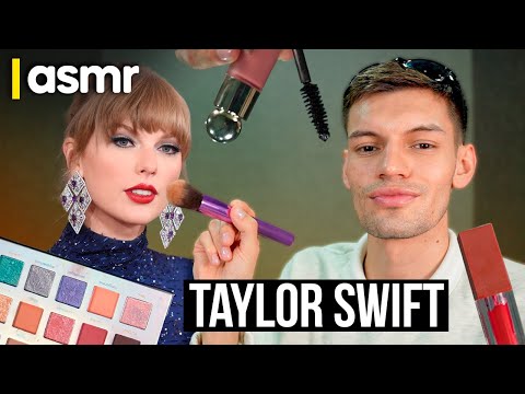 ASMR español makeup a Taylor Swift roleplay