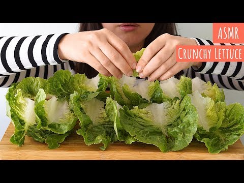 ASMR Eating Sounds: Crunchy Crispy Lettuce (No Talking)