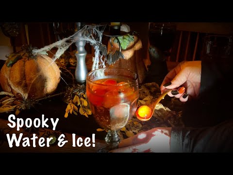 ASMR REQUEST~Haunted House Role-play (Soft Spoken) Water & Ice! Layered sounds. No talking tomorrow.