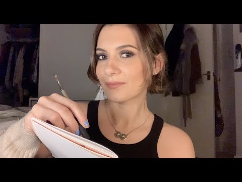 ASMR Asking you EXTREMELY Personal Questions | Writing Sounds