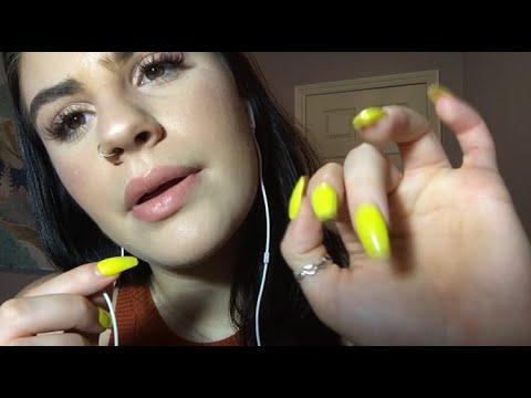 Relaxing Whispered Trigger Words and Hand Movements | ASMR