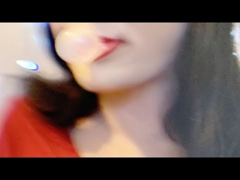 ASMR Gum Ball Chewing, Whispering and Blowing Bubbles