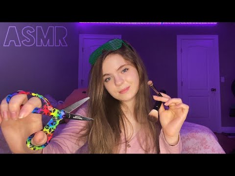 ASMR 5 ROLEPLAYS IN 20 MINUTES (makeup, eye exam, hairdresser, heart doctor, drawing you)