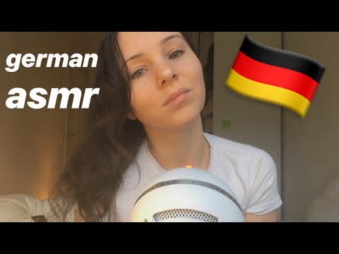 German ASMR Deutsch Trigger Words