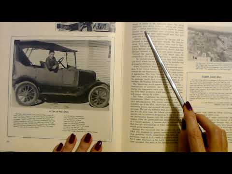 ASMR | Reading About Textile Mill History (Soft Spoken)