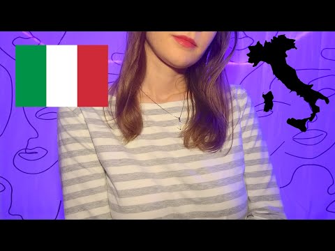 Russian Shushing You in Italian [ASMR] (Gentle whispers, hand movements, shushing)