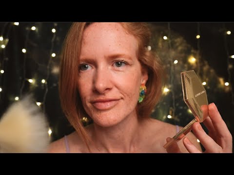 ASMR *Gentle* POV Makeup Session to lull you to sleep with layered sounds and personal attention