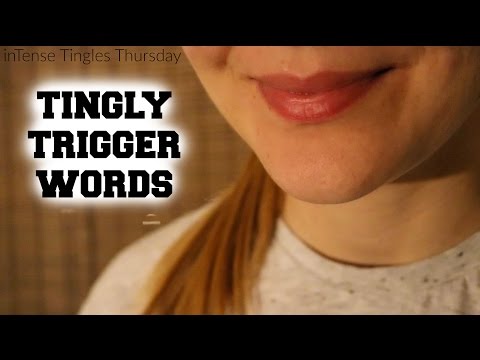 ASMR ♥ Ear to Ear Trigger Words for Relaxation