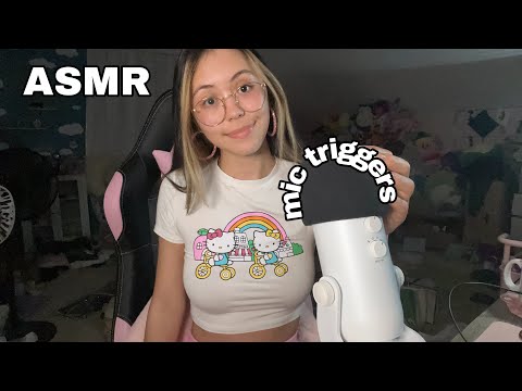 ASMR | Fast Mic Triggers: Mic Swirling, Rubbing, Tapping, and Scratching