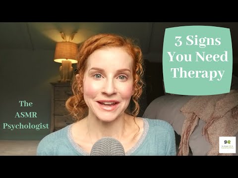 ASMR Psychologist Roleplay: 3 Signs You Need Therapy (Soft Spoken)