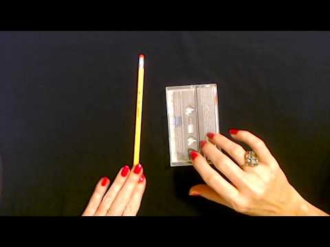 ASMR Request | Winding Up A Cassette With A Pencil