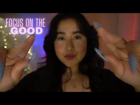ASMR | 22 mins focus on the good for sleep 💤 (hand sounds, whispers snaps, hand visuals)