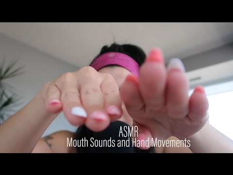 ASMR || Mouth Sounds and Hand Movements (Sleepy)
