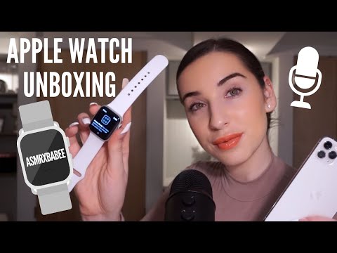 ASMR Apple Watch Series 5 Unboxing & Setup ⌚