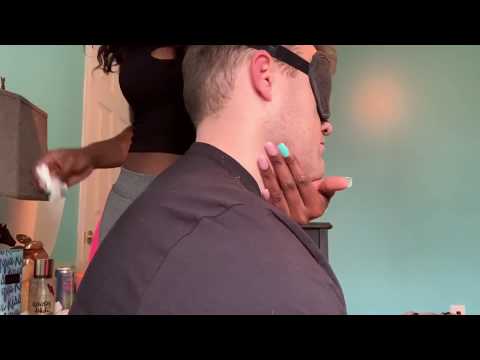 Ivory Gentlemen Spa:Xmas Ear Cleaning/Hair/Beard scratch ASMR