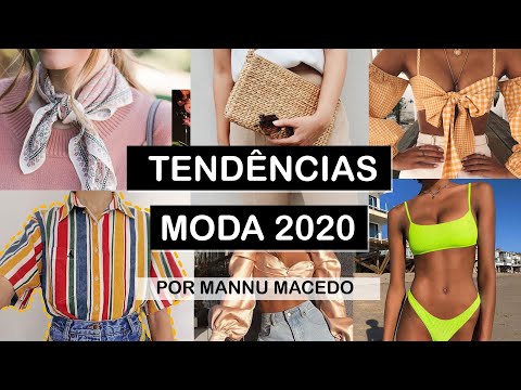 TENDÊNCIAS DE MODA 2020