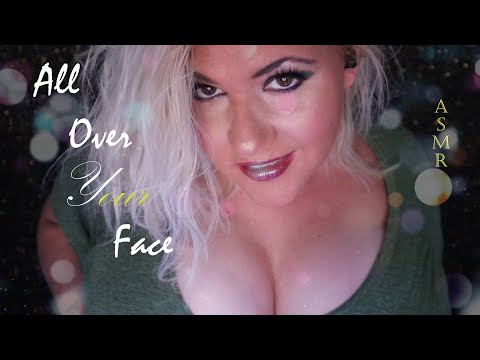 asmr all over your face
