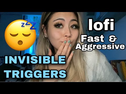 ASMR | Invisible triggers!! 👻 😴 Fast & aggressive - unpredictable, chaotic lofi