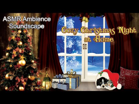 ASMR Snowy Winter Ambience ❄️🎄🎅 | For Relaxation, Sleep & Study