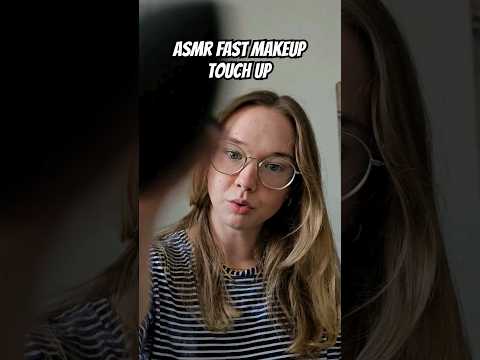 ASMR Fast makeup Touch up before a party #asmr