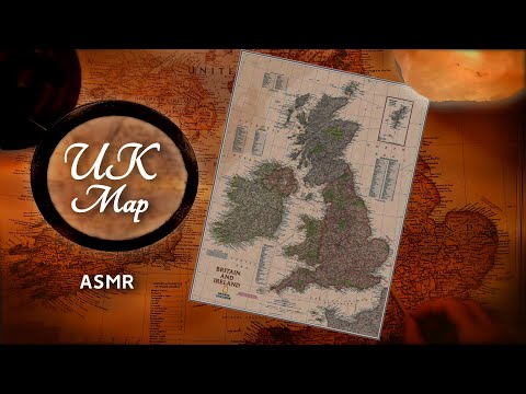 ASMR A Cozy Chat with our new UK Map