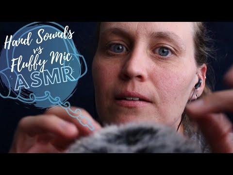 ASMR Hand Sounds & Fluffy Mic Alternating for Ultimate Tingles!