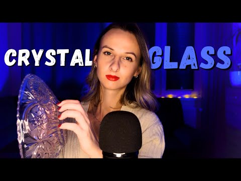 4K ASMR | Crystal Glass Sounds ✨