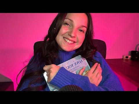 ASMR - READING To You with HAND SOUNDS