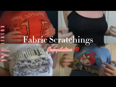 Fabric Scratching Compilation 💗 - Fast&Aggressive | Kushie ASMR 💋