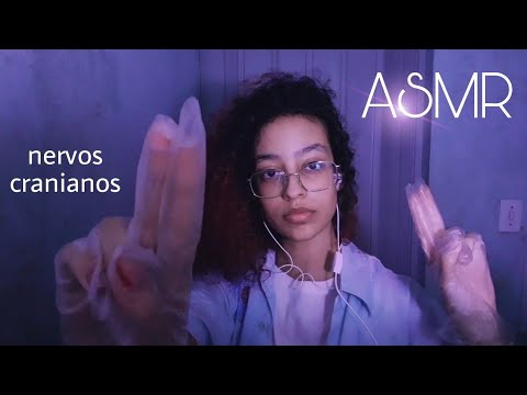 ASMR | EXAME DOS NERVOS CRANIANOS (roleplay)
