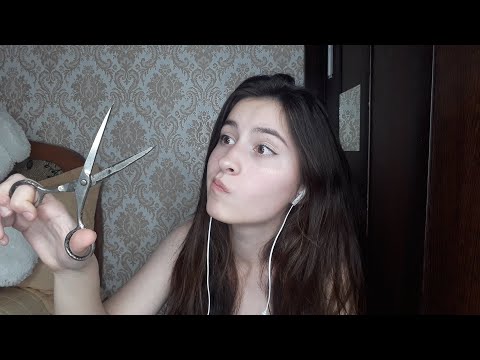 Asmr fast hair cut in one minute for fast relax