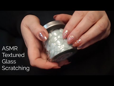 ASMR Textured Glass Scratching-No Talking