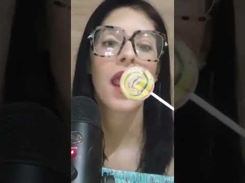 lollipop, pirulito 🍭 #mouthsounds #asmr #relax #shortvideo #shorts