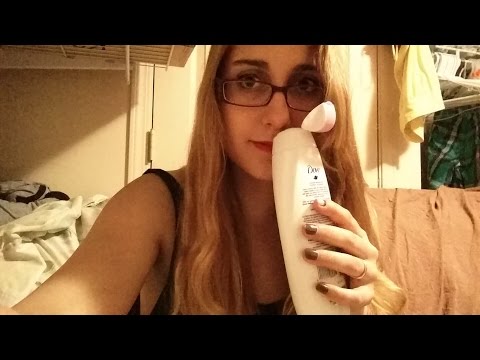 ASMR Show & Tell & My Face (lol) - Sniffing Sounds, Tapping, Crinkles, Whisper/ Soft spoken
