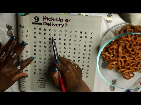 ASMR Pretzels XLARGE Word Search Pick-up Or Delivery?