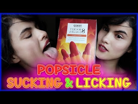 [ASMR] ROCKET POPSICLE | SUCKING & LICKING