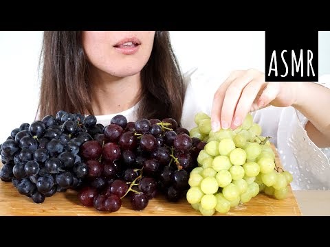 ASMR Eating Sounds: Crunchy Grapes (No Talking)