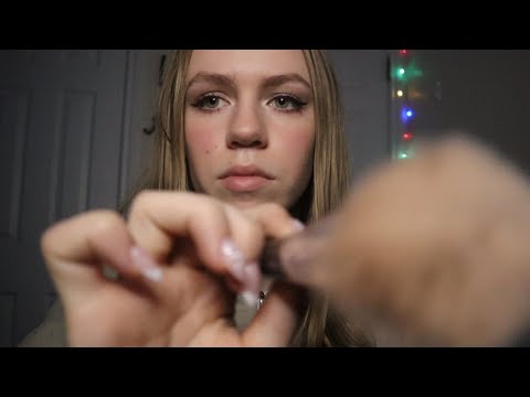 ASMR Friend Quickly Does Your Makeup