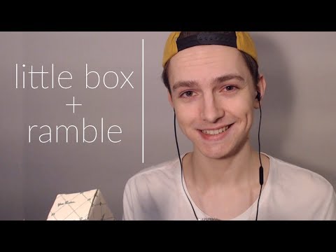 Little Box ASMR (+ whispered ramble)