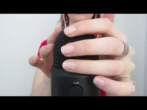 ASMR Mic Tapping and Stroking