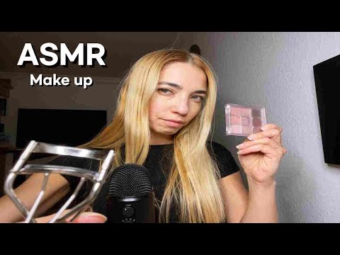 ASMR 03:51 minutes makeup with layered sounds (fast!!)