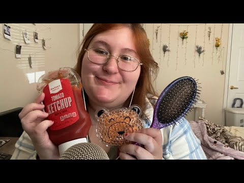 ASMR | Doing Your Makeup But With Household Items | Requested Video for Jaylin